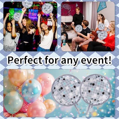 12Pcs Disco Round Foldable Hand Fan Japanese Foldable Fan Style Handheld Compact Cooling Fans,Round Folding Fan for Outdoor Games,Xmas Decoration,Festival,Party Favors,Travel,Events - color: Disco