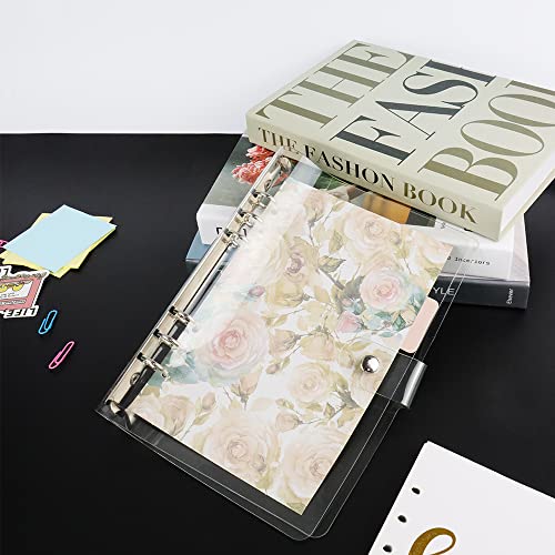 Clear A5 Budget Binder Planner Cover Shell Protector - color: Clear A5