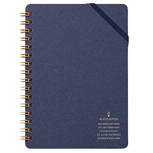 kleid 8479 Craft Work Memo, A6, 0.08 inch (2 mm) Grid, Navy