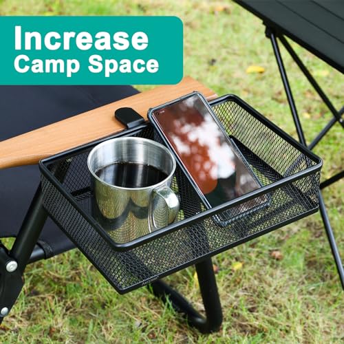 Under Desk Drawer, Clamp on Desk Organizer Under Table Hanging Desk Storage - style: Black - Big