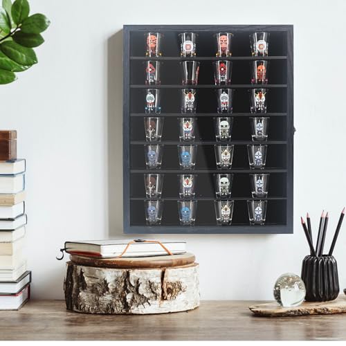 FramePro Shadow Box Frame 16x20 with Removable Shelves, Deep Memory Box Display Case for Collector, Keepsake Coins Military Medals Pins Wedding Flowers Black - color: Black, size: 16x20