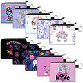 Boao 10 Pcs Small Change Coin Purse - size: 4.52 x 3.74 Inch, style: Animal and Flower