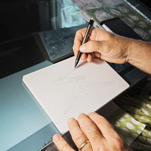 Notsu Graph Desk Notepad 2 Pack 5.5" x 8.5" - size: 5.5" x 8.5", style: Graph Paper
