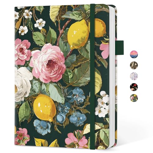 Taja Aesthetic Lined Journal for Women, Pretty Notebooks for Work & Study - color: I-Colorful Painting