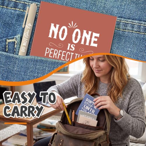 Yeaqee 72 Pcs Motivational Pen Notepad Gifts Bulk Set, Quotes - style: Inspirational Quotes
