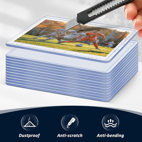 30 Pack Top Loads for Cards 3"x4" Hard Plastic Card Sleeves