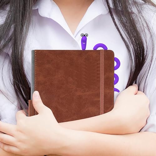 Funny Bookworm Clip Bookmarks for Kids - Purple - color: Purple