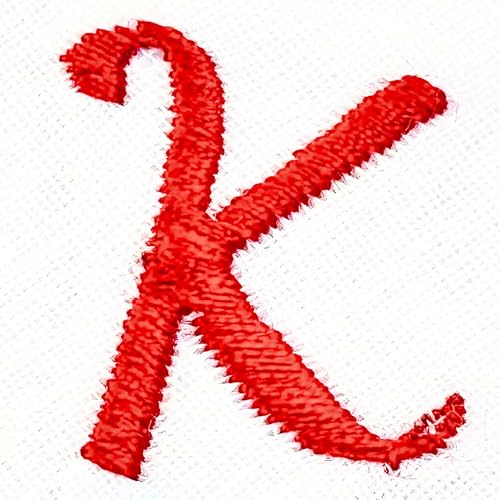 Monogrammed Handkerchiefs for Men 3-Pack Cotton, White Hankies - color: K