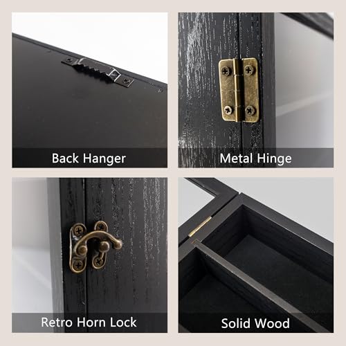 FramePro Shadow Box Frame 16x20 with Removable Shelves, Deep Memory Box Display Case for Collector, Keepsake Coins Military Medals Pins Wedding Flowers Black - color: Black, size: 16x20