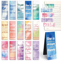 Magnetic Bookmarks, Tumwisk 15PCS Bible Quotes Bookmarks for Women - color: Colorful