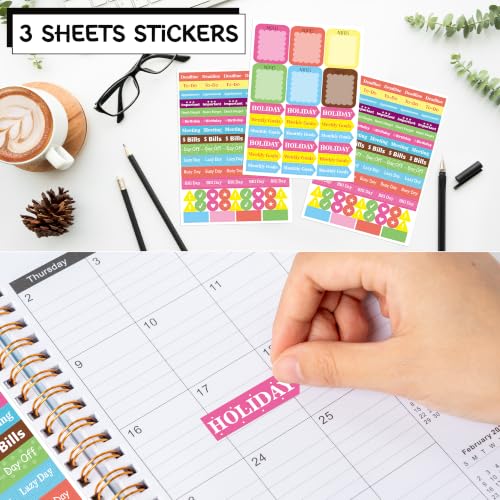 Xqumoi 2027 A5 Planner Black Bitch Sweary Weekly and Monthly Planner Gift - color: Black Bitch 2027, size: A5