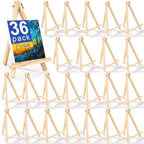 ESRICH 36 PCS 9 Inch Easel for Painting, Easel Stand for Painting Canvas - style: 36