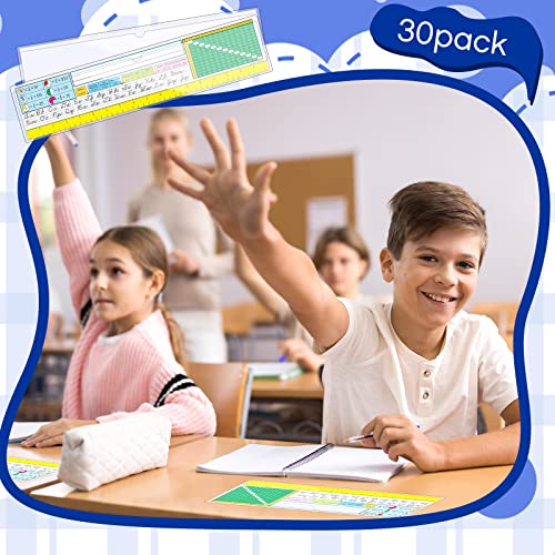 Chinco 30 Pcs Self Adhesive Clear Index Card Pockets,18 x 4 Inches - size: 18 x 4 Inches