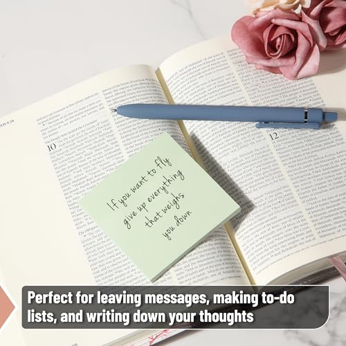 Mr. Pen- Sticky Notes, 3"x3", 12 Pads, 600 Sheets, Colorful - color: Autumn