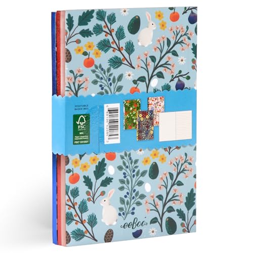 eeBoo: Shelley's Little Books – Set of 3 Small Notebooks, 5.75 x 4, 64-Page Journals with Lines & Dot Grid Pages, Portable Journals - style: Shelley's