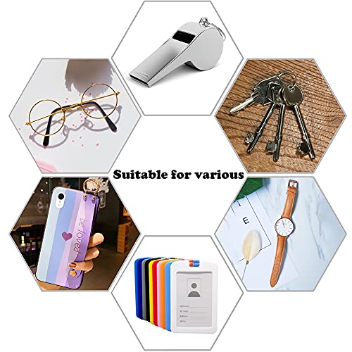 2PCS Teacher Lanyards for ID Badges and Keys, Cute Silicone Beaded Lanyard - color: Gold Silver-002