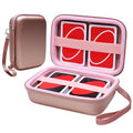 L LTGEM 300+ Card Game Case Compatible with Five Crowns/Piles, Rose Gold - color: Rose Gold