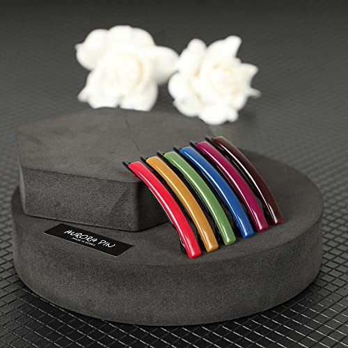 12pcs Hair Barrettes Set for Women and Girls, Hair Clips for Thick Thin Fine Hair, Non-metal Hair Accessories, Non-Slip Grip Handmade Snap Hairpin, BPA Free - color: SN1