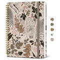 Taja Spiral Lined Journal for Women, Pretty Hardcover Journal Notebook, A5 - color: F-Magical Forest