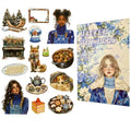 TIAMECH Winter Whispers Christmas Girl Sticker Book - color: Winter Whispers