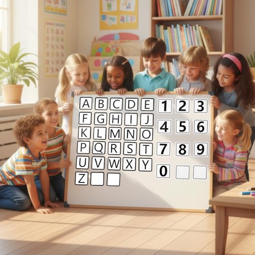 Number Magnets for Whiteboard, Educational Magnetic Number for Classroom (Teacher Supplies Numbers 20 Pieces+2 Backup Blank Magnets, Medium 3x3) - color: Numbers Black, size: Square 3x3"