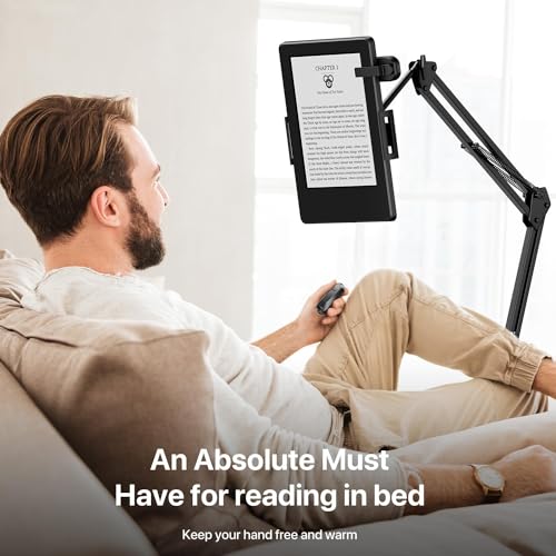 RF Remote Control Page Turner for Kindle Paperwhite Oasis eReaders Kobo,Camera Video Recording Remote Triggers, Page Turner for ipad Tablets Reading Novels Comics(Black) - color: Black