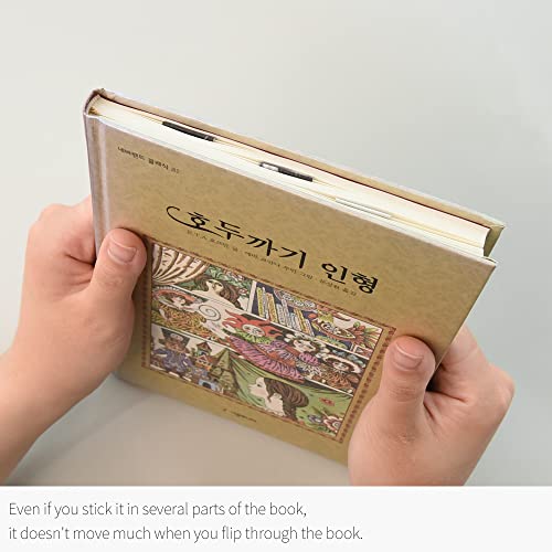 Monolike Magnetic Bookmarks Marble ver.1 + ver.2, 10 Pieces - color: Marble Ver.1 + Ver.2