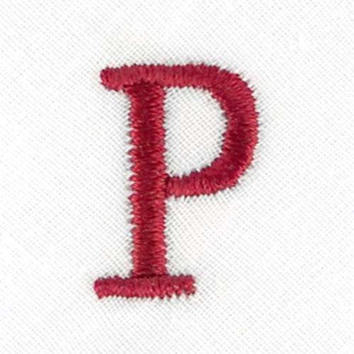 Initial Handkerchief for Men, Monogrammed Boxed 3 Piece Set,100% Cotton - color: P Initial