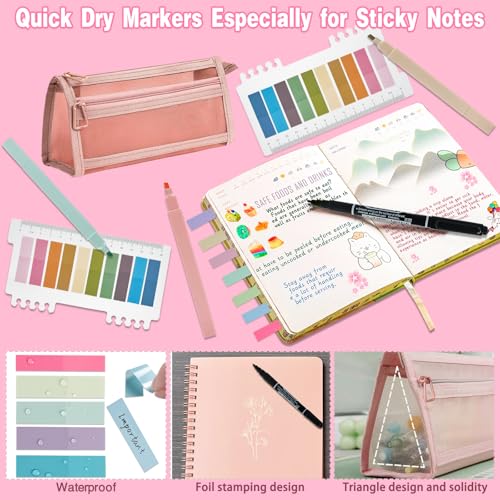 HRFGWDD 78-Piece Bible Study Supplies, Bible Journaling Kit for Women - color: 78pcs