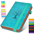 Small Journal Notebook 3.7"x6.8", 300 Page Lined Paper Pocket Size Notebook - color: Blue, size: A6 (3.7in x 6.8in)