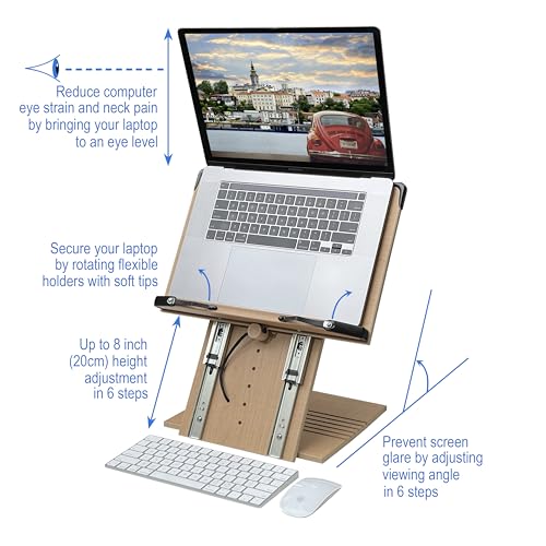 BS2500PRO XL Super Heavy Duty 15.4x10.5 Portable Height Adjustable Foldable Eye Level Bookstand Holder for Reading Hands Free Large Thick Heavy College Textbooks Tablets Neck Pain Free - size: XL PRO