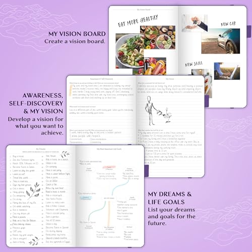 Legend Planner Undated, Weekly & Daily Goal Journal, A5 Purple - color: Purple (Undated), size: A5 (5.5'' x 8.3'')