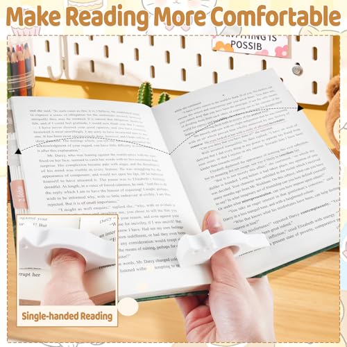 4Pcs Cat Bookmark Book Page Holder Funny Gifts for Men Women Cute Metal Book Mark Wood Thumb Book Page Holder Black Cat Reading Lover Gifts Accessories Unique Friend Coworker Teacher Birthday Gift - style: An-funny cat