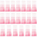 100 Pcs Pink Mini Tassels 13cm/5 Inch with Loops for Bookmarks, Jewelry Making, DIY Projects - color: Pink