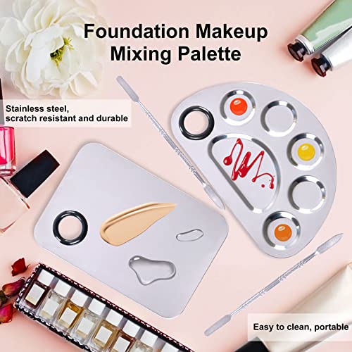 Makeup Palette Cosmetic Palette Spatula, Cosmetic Makeup Mixing Palette
