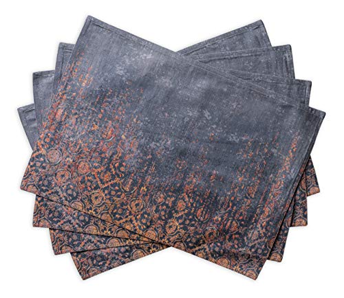 Maison d' Hermine Placemats Set of 4 Reusable 100% Cotton (13"x19") - color: 036 - Imperfection, size: 13" X 19" (Pack of 4)