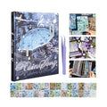 Japanese Stickers for Journaling Supplies, Nature Japanese Stickers Book - color: Rain