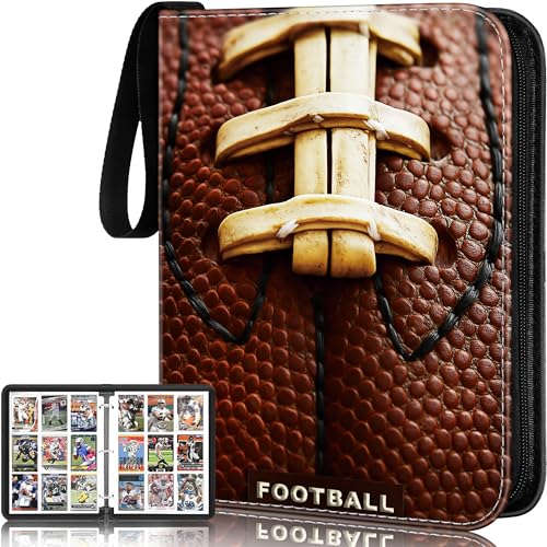 RONMONG Football Card Binder, 990 Pockets, Protective Trading Card Album - color: football-style 3, size: 990
