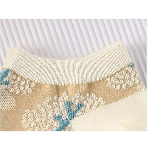 Lavish Lavender Argyle Frill Socks for Women, Dress Socks - color: 4pair-kahki-short