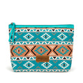 Wrangler Travel Makeup Bag Large Waterproof Cosmetic Bag for Women - color: Turquoise