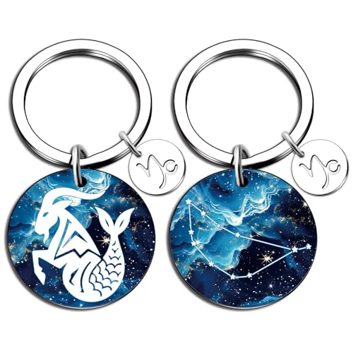 isiyu 12 Constellation Keychain Zodiac Astrology/Birthday For Women Men Adults Boys Girls Horoscope Lovers Gifts For Women - color: Color 10