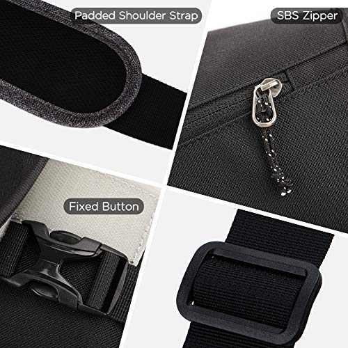 OIWAS 14 Inch Messenger Bag for Men, Laptop Crossbody Bags Women, Black - color: Black, size: 14 Inch