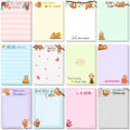 Chiisong 12 Pcs Sloth Sticky Notes Cute Cartoon Sloth Gifts - style: Sloth Style