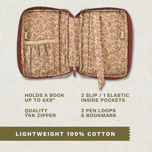 Bella Taylor Small Bible Cover, Quilted Bible Case, Burgundy Patch - color: Burgundy Patch, size: Small