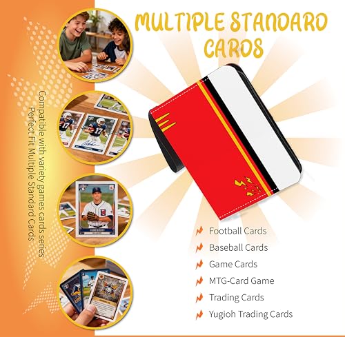 Trading Card Binder,Card Binder 900 Pockets,Card Book Holder Cards - color: Red, size: 900 Pockets
