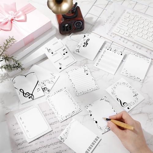 Chiisong 12 Pcs Music Sticky Notes Music Teacher Supplies Musical memo - style: Music