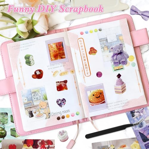 600Pcs Japanese Sticker Book for Journaling Adult, Cute Scrapbook Stickers - style: Dc 45 Sheet Winter