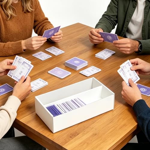 NUMINA 6 Pack 2 Row Trading Card Storage Boxes Card Organizer - size: 6 Pack