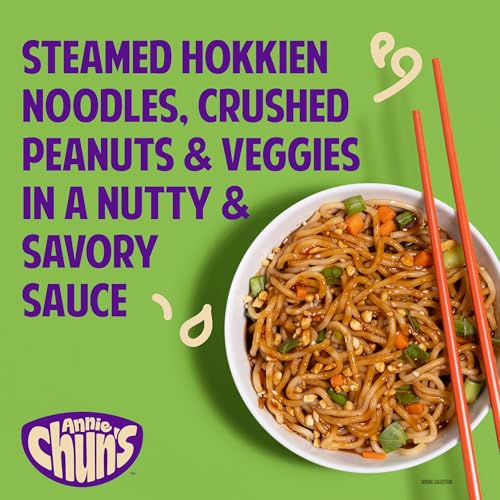Annie Chun's Pad Thai Noodle Bowl, 8.52 oz (Pack of 6) - size: 8.52 Ounce (Pack of 6)