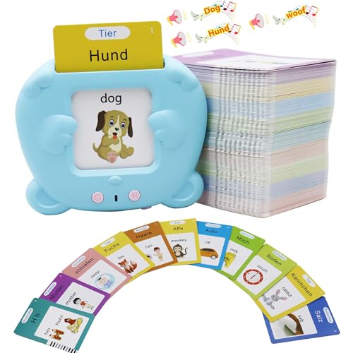 MAYAPHILOS German and English Bilingual Pocket Speech with 510 Sight Words - size: 510 Words German and English